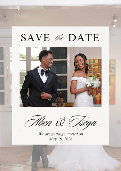 Wedding Calendar - Ab & Tsegi